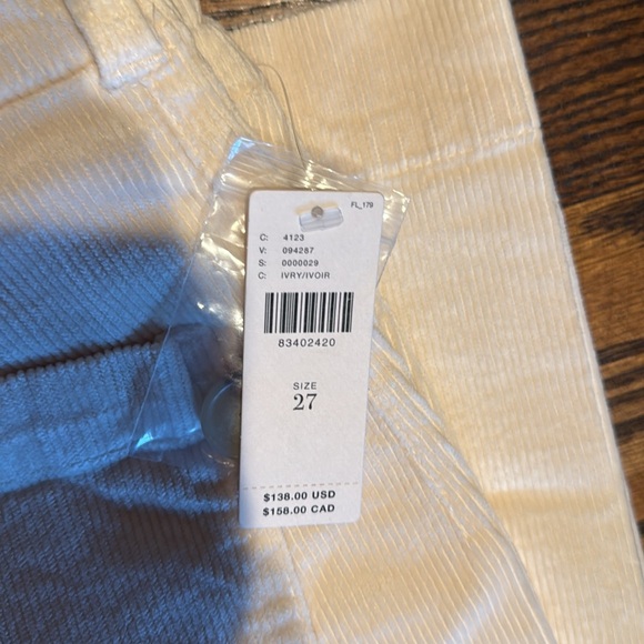 NWT Anthropologie Maeve The Colette cropped Wide-Leg corduroy pants - Picture 13 of 14